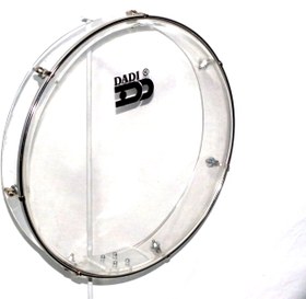 Resim Plexie Glass Clear Frame Drum Bendir Percussion , Tar 