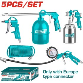 Resim Total 5 Parça Havalı El Aletleri Seti - TATK051 