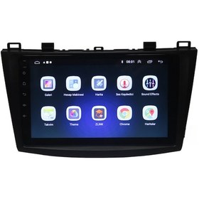 Resim Mazda 3 2004-2009 9 inç 8-64 GB PRO Android Carplay Multimedya 