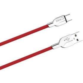 Resim Zore Zr-Ls411 Lightning Usb Kablo-Kırmızı 