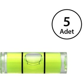 Resim Silindir Su Terazisi Tüpü Yatay Ölçüm Askı Aparatı İçin 5 Adet 