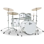 Resim Gretsch Renown 5-Parça 22" Akustik Davul (Piano White) 