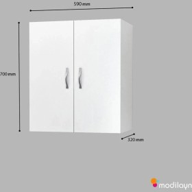 Resim Modilayn RÜZGAR Makine Üstü Asma Dolap 