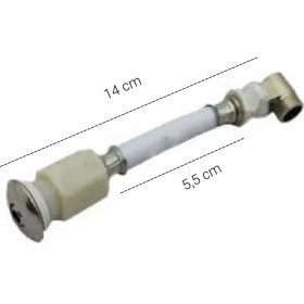 Resim Genel Gömme (Asma) Klozet Taharet Çubuğu 14 cm 