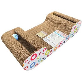 Resim Jooys 53318 Karton Kedi Tırmalama 21 x 44 x 9 Cm 