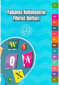 Resim Mavi Boncuk Yabancı Kelimelerin Fihrist Kelime Defteri 