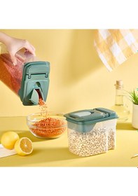 Resim Erzak Kabı 1,8 Litre Sızdırmaz Gıda Saklama Kabı, Pratik Ve Dayanıklı Yeşil 