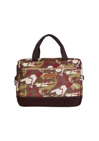 Resim Bloominbag Beany Camo Camouflage 13-14 İnç Laptop / Macbook Uyumlu Çantası Kılıf Kahverengi 