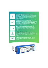 Resim Philips Xu3000/02 Homerun 3000 Serisi Uyumlu Batarya Ultra Yüksek Kapasite 6400mah Robot Süpürge 