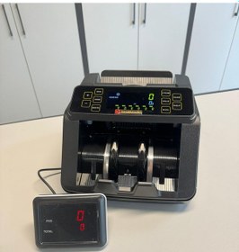 Resim Bashiro Mini Kağıt Para Sayma Makinesi 