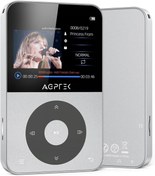 Resim AGPTEK 64GB Bluetooth 5.3 MP3 Çalar, 2.3" Ekranlı, FM Radyo ve Kayıt Özellikli, Gümüş Renk 