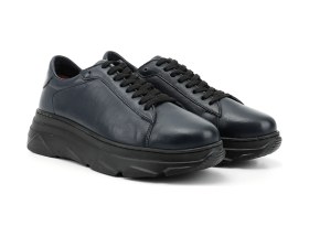 Resim Gönderi(R) Gönderi R Kadın Lacivert Antik Bağcıklı Dolgu Taban Hakiki Deri Sneaker Dyza13424166 Lacivert 