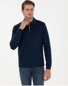 Resim Pierre Cardin Erkek Lacivert Sweatshirt 50296504-vr033 Lacivert 