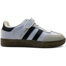 Resim Cool Samba Çocuk Sneaker Beyaz/Siyah Beyaz - Siyah 