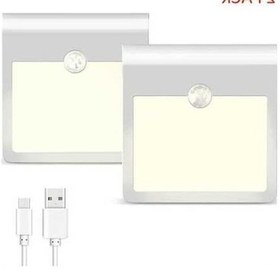 Resim Besthome1 Usb Hareket Sensörlü Gece Lambası, Led Dolap Lambası, Duvar Ve Merdiven Dekorasyonu İçin Aydınlatma Aracı Diğer 