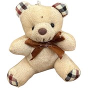 Resim CARIBI Sevimli Peluş Ayıcık Açık Kahverengi 