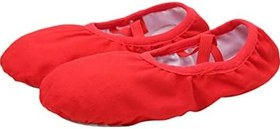 Resim SOIMISS 1 Çift Bale Çizmeleri Kanvas Bale Ayakkabıları Kızlar Bale Ayakkabıları Kadınlar Için Yoga Ayakkabıları Yürümeye Başlayan Kızlar Için Daireler Yürümeye Başlayan Bale Ayakkabıları 