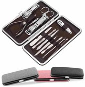 Resim Ronanna Tırnak Bakımı Tırnak Makası Profesyonel 12 Parça El Ayak Manikür Pedikür Seti 