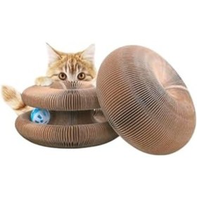 Resim SkyGOO Kedi Tırmalama Toplu Akordiyon Kedi Oyuncağı revify 827927 