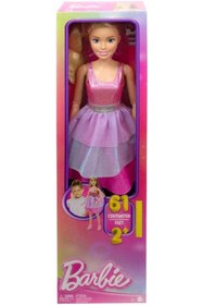 Resim Barbie Büyük Prenses Bebek 71cm Hjy02 
