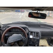 Resim 1975-2003 Modellerine Uygun Lada Vega Torpido Koruma Halısı Siyah Kenar Renk Sarı 