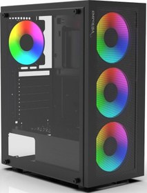 Resim Inca Empousa Emg-15xn 650w Usb 3.2 Argb Atx Mid Tower Siyah Kasa 