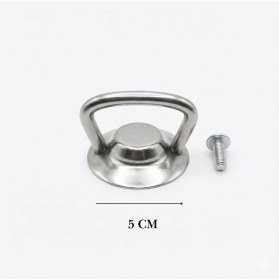 Resim YUNUSOĞLU HOME Metal Tencere Tava Kapak Kulbu - Isıya Dayanıklı Paslanmaz Vidalı Yedek Tepe 