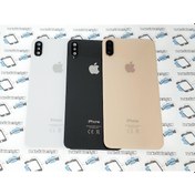 Resim İphone Xs Max Arka Pil Batarya Kapağı Kamera Lensi (Orjınal Yazı 