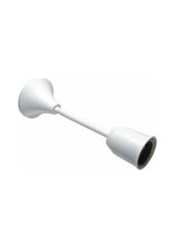 Resim Muhafazalı Porselen Duylu Tij Duy Askı Takımı E27 Duylu 1 Adet 