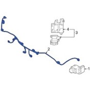Resim Hyundai Tucson 2021 Arka Tampon Park Sensör Tesisatı Mobis.91880n9060 