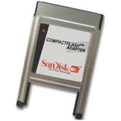 Resim Sandisk PCMCIA Compact Flash Adaptör Kart Okuyucu Compact Adaptör 