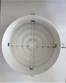 Resim Hakim Havalandırma Ø200mm Plastik Yuvarlak Mandallı Anemostad 20cm 