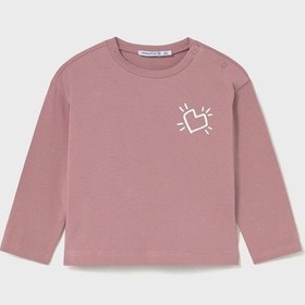 Resim Mayoral Kız Bebek Sweatshirt Pembe 
