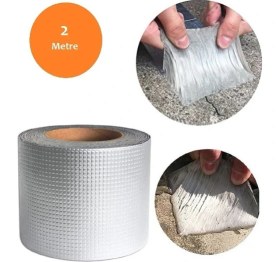 Resim Perfecttrade Alüminyum Izolasyon Tamir Bakım Çatlak Bantı Çamur Bant (2 M) 