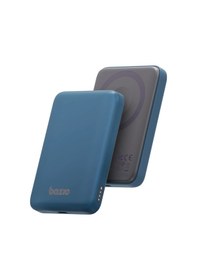 Resim Energea X Bazic Gopower Snap 5k 3in1 5.000 Mah 20w Pd Kablolu Ve 15w Kablosuz Hızlı Şarj Magsafe Powerbank - Mavi Mavi 