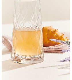 Resim Pasabahce Leafy Meşrubat Bardağı 450 Cc - 1 Adet Şeffaf 