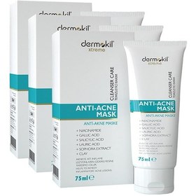 Resim Dermokil Akne Maske 75 ml x 3 Adet 