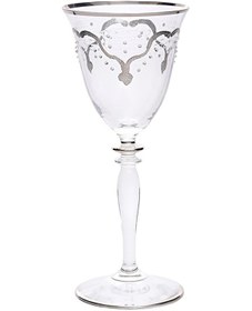 Resim Decorium M00502 Beyaz Şarap Kadehi 6 Prc Bella Platin 