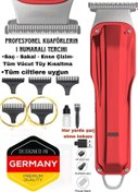 Resim Jasper JPR-0085 Pro Şarlı Tıraş Makinesi Saç Sakal Ense Çizim Vücut Lazer Öncesi Kişisel Bakım 