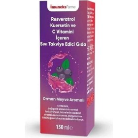 Resim İmuneks Resveratrol Şurup 150 Ml 