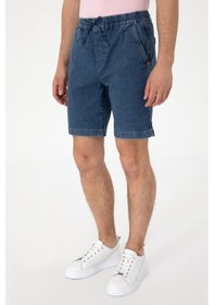 Resim U.s. Polo Assn. Erkek Mavi Şort Jean 50304368-dn0022 Mıd Blue 
