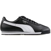 Resim Puma Roma Basic Jr 353572 11 Kadın Siyah-beyaz Spor Ayakkabı Siyah 