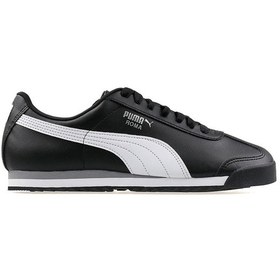 Resim Puma Roma Basic Jr 353572 11 Kadın Siyah-beyaz Spor Ayakkabı Siyah 