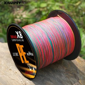 Resim 1 Makara 500m/546yd Süper Güçlü PE Balık Misinası - Ağır Hizmet Örgülü Tuzlu/Tatlı Su Çok Amaçlı Döküm Misinası, Düşük Görünürlük Yeşil/Pembe/Siyah/Mavi/Altın/Beyaz Renkler - Büyük Balıklar (Turna, Alabalık, Somon) Avcıları İçin İdeal Hediye 