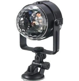 Resim Müzik Ritmine Uyumlu 7 Modlu Renkli Disko Topu Işığı Çok Renkli 