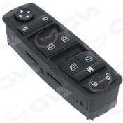 Resim Gva 8099028 - Cam Acma Salterı On Sol Sıyah Mercedes W169 W245 