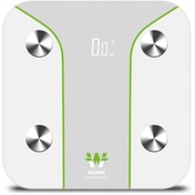 Resim AboutThePerfect Beyaz Akıllı Yağ Ölçer Bluetooth Tartı, Hassas ve Kolay Kullanım 