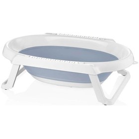 Resim Babyjem 599 Katlanabilen Bebek Banyo Küveti Mavi 