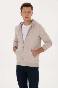 Resim U.s. Polo Assn. Erkek Taş Hırka Örme 50313719-vr049 Tas 