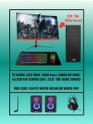 Resim RAMTECH RMT 2306-F RTX 3050 6GB | İ5 12400F | 16 GB Ram | 500GB M2 SSD | 24" 165Hz Monitörlü Gaming Sistem 